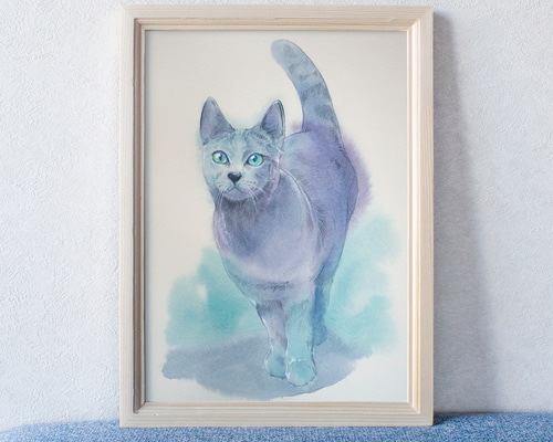 まめたろう☆さま専用（原画）虹色の世界 3【水彩画】ほか 6点お