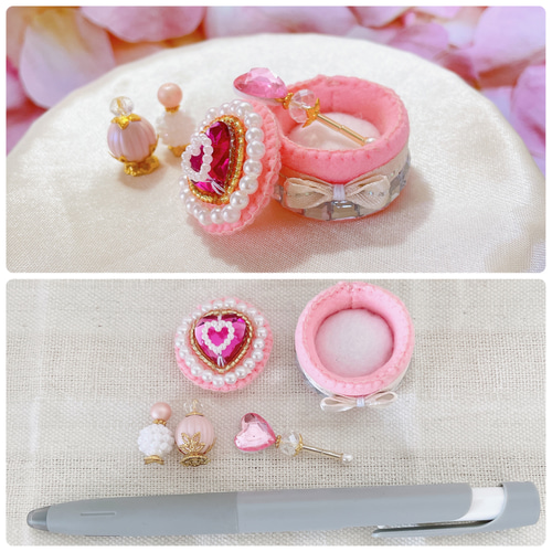 ラブリーうさちゃん♡豪華セット 羊毛フェルト】 羊毛フェルト