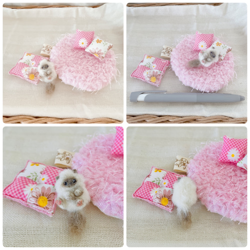 ラブリーうさちゃん♡豪華セット 羊毛フェルト】 羊毛フェルト