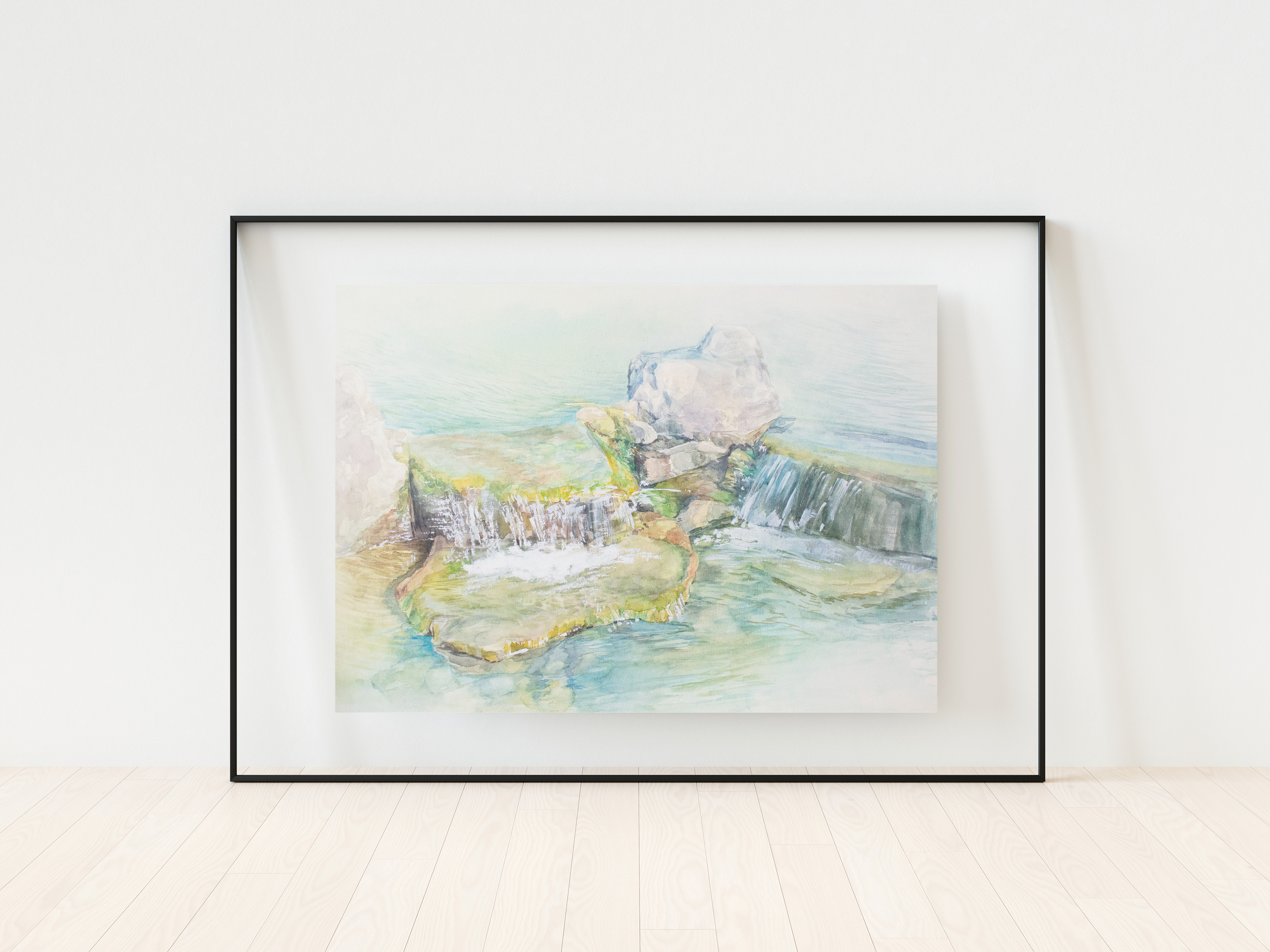 風景画③ _水彩原画_イラスト イラスト n.akabae 通販 15710303