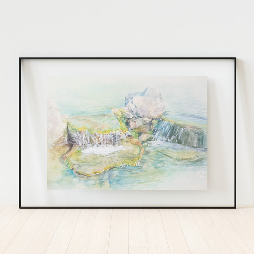 風景画③ _水彩原画_イラスト イラスト n.akabae 通販 15710303