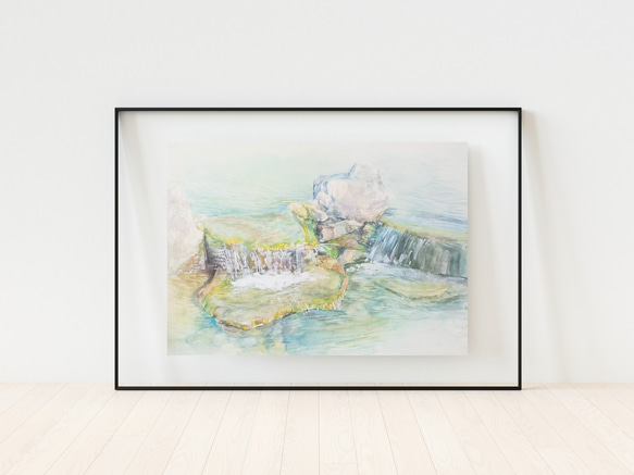 イラスト　グラスアート　水彩画　原画 イラスト　グラスアート　水彩画　原画