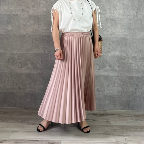 SALE 40%off【小柄S】 1年中OK スラリと細見えプリーツスカート