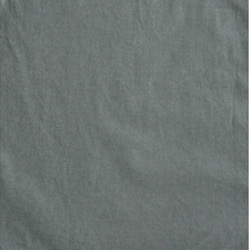 袖口レース付きコットンギャザーブラウス　Blue Gray 8枚目の画像