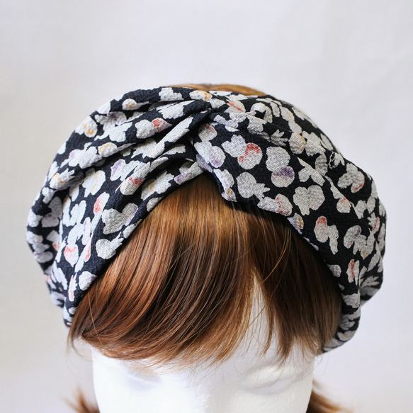 絞りの羽織からリメイク！クロスターバン092803 