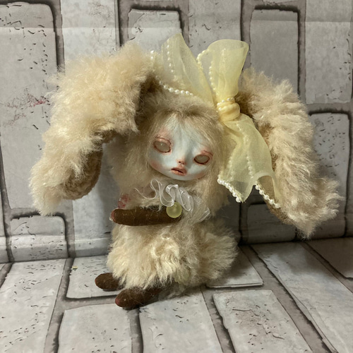 国内作家様 ハンドメイド うさぎ アートドール うさぎ アートドール ハンドメイド ぬいぐるみ 【公式通販】