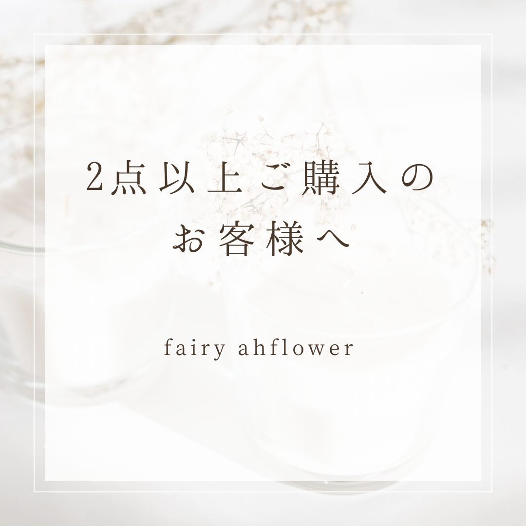 2点以上ご購入のお客様へ》 ドライフラワー fairy ai flower