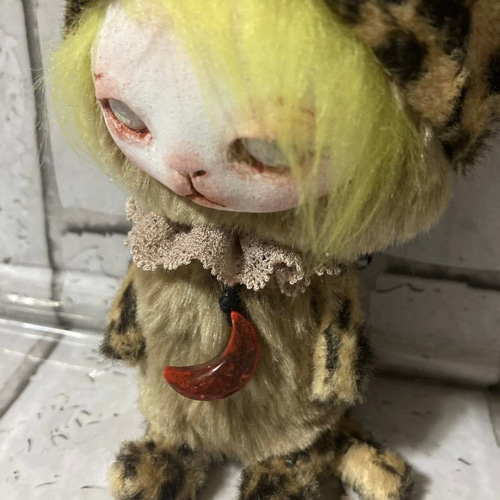 アートドール ☆ ムーン 2 (猫) ☆ 創作人形 ☆ ねこ ☆ 287 アートドール ☆ ムーン 2 (猫) ☆ 創作人形 ☆ ねこ ☆ 287