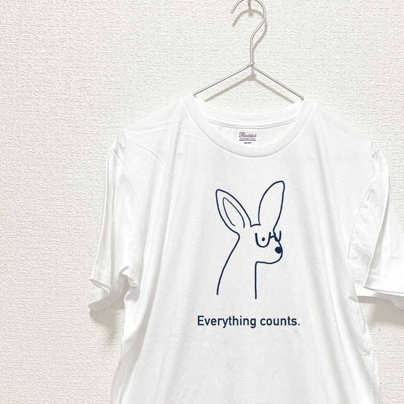 【選べる犬Tシャツ】メガネ犬 4枚目の画像