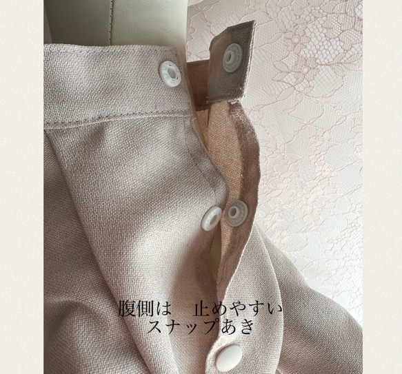 【犬ドレス】可愛い小花付き　ラベンダー❤️チュールスカート　パール飾り❤️おしゃれお出かけドレス　SML &ダックス 13枚目の画像