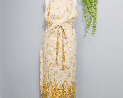 【新品未使用】yellowpelota イエローペロタ エプロンドレス 新品未使用】yellowpelota イエローペロタ エプロンドレス