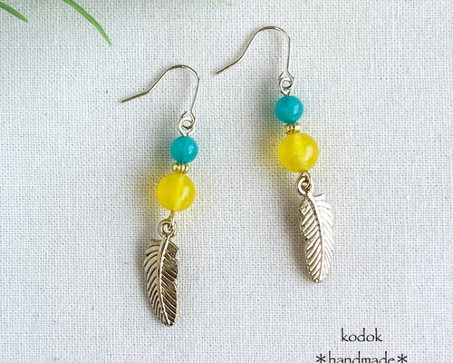 Kayaさま　ピアスチャーム２点ポーチ１点 Kayaさまピアスチャーム2点ポーチ1点