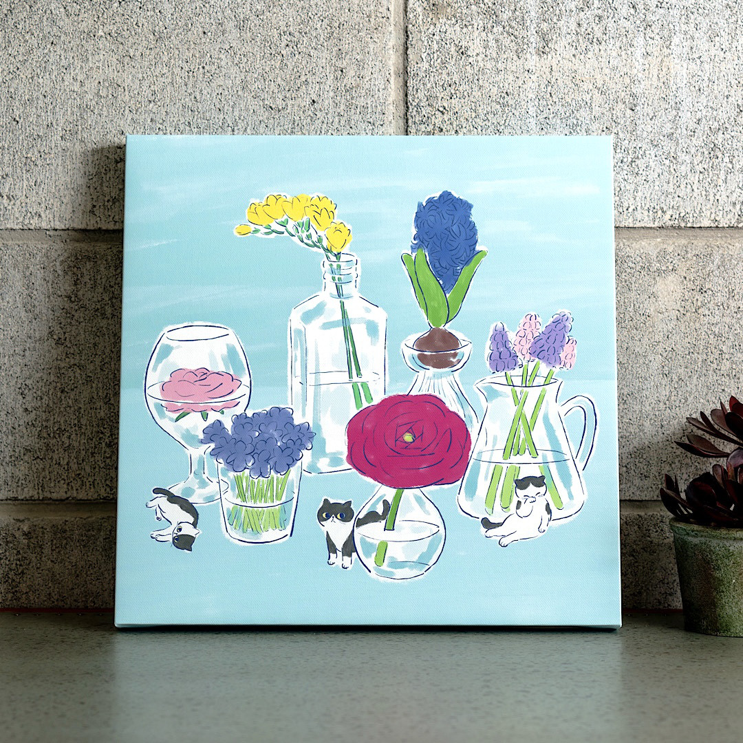 buggy アート キャンバス作品 1点もの buggy アート キャンバス作品 1