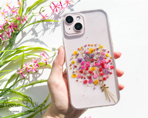 押し花スマホケース♡アートギャラリー Galaxy A A25 SC-53F SCG33 SM-A253Z ギャラクシーA25 らふら 名入れ