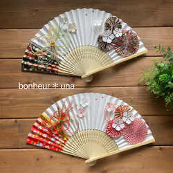 扇子プロップス(*´`)☆ 新作‼︎》扇子プロップス 結婚式 前撮り フォトウェディング 白無垢 前
