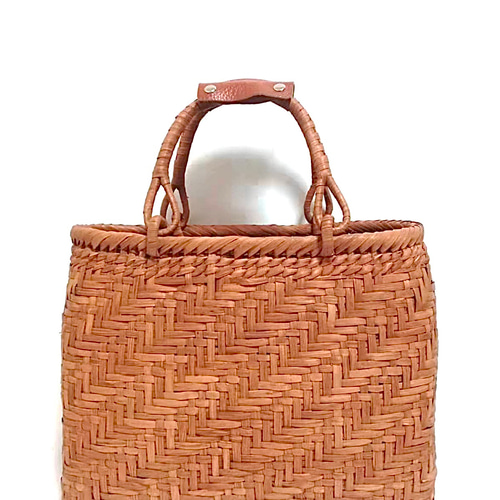 山葡萄バッグ二本飛び編み かごバッグ 山葡萄バッグ魅力 通販｜Creema  