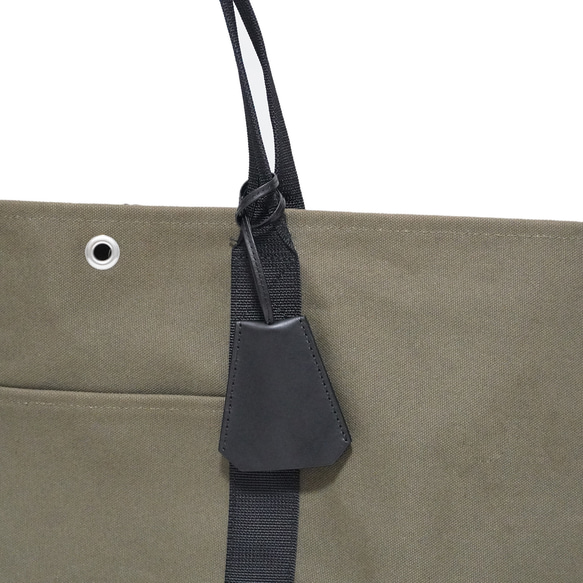 Clochette bag charm / クロシェット バッグチャーム キーケース グレーベージュ キーホルダー 7枚目の画像