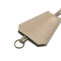 Clochette bag charm / クロシェット バッグチャーム キーケース グレーベージュ キーホルダー 4枚目の画像