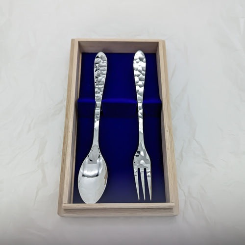 銀製 総槌目スプーン＆フォーク カトラリー hyakumu -百夢- 通販