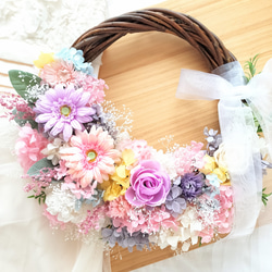 green garden ナチュラルリースブーケ ＊インテリアギフト