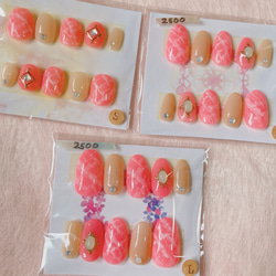 選べる犬種/わんちゃん3Dネイルパーツ ネイルチップ（つけ爪