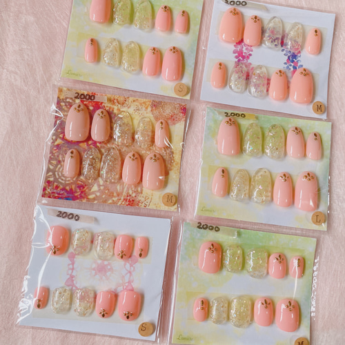 在庫一斉セール！売り切り¥500から/ネイルチップ第一弾 ネイルチップ