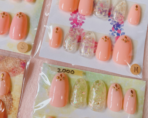 在庫一斉セール！売り切り¥500から/ネイルチップ第一弾 ネイルチップ