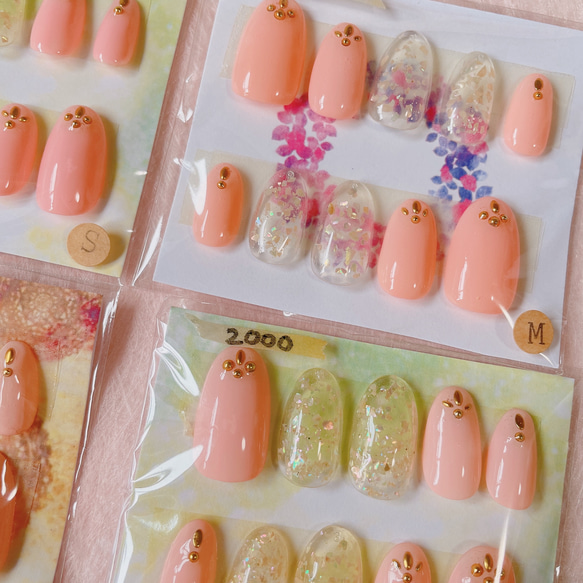 在庫一斉セール！売り切り¥500から/ネイルチップ第一弾 ネイル