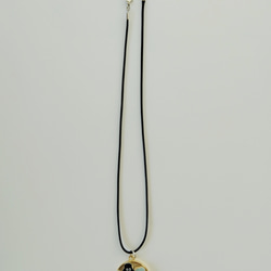 チュニジア陶器のカケラ　ネックレス　ペンダント　ゴリラのゴッさん　水色 4枚目の画像