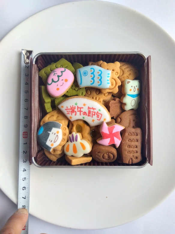 子供の日クッキー缶　大サイズ 5枚目の画像