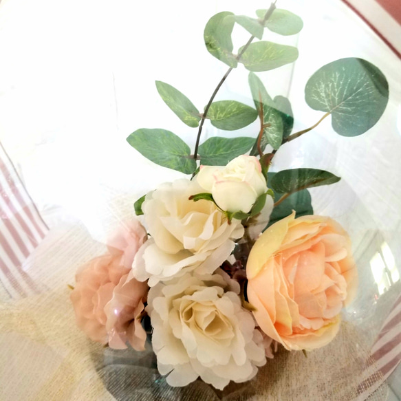 くすみ系ピンクのバルーンフラワー 母の日　結婚祝い 誕生祝い 開店祝い 記念日 4枚目の画像
