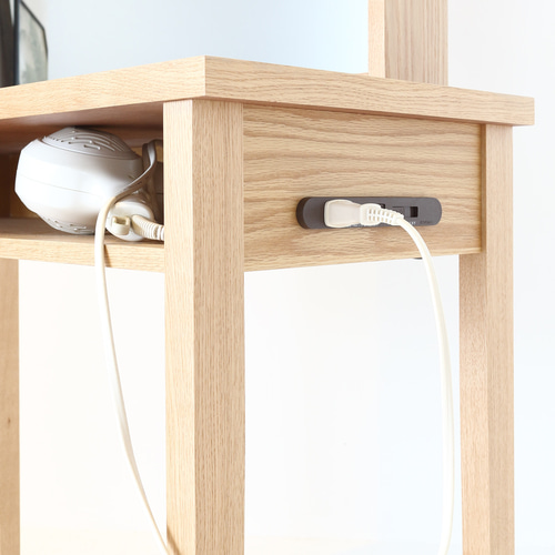 美容室サロンセット面ドレッサー タモナチュラル色 国産 配送費設置