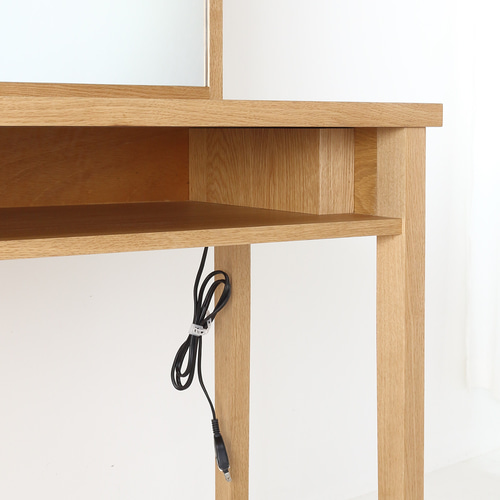 美容室サロンセット面ドレッサー タモナチュラル色 国産 配送費設置