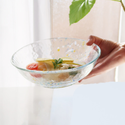 江戸硝子／うきよ／そうめん鉢／いきはり／EG032-03 お椀・ボウル・鉢