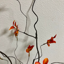 [送料込み] 紅葉　フェイクグリーン　枯枝　造花　人工植物　4本セット 4枚目の画像