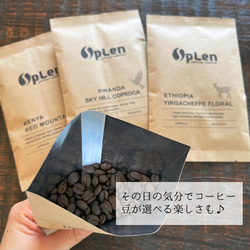 【送料無料】個性的を楽しむ♪4種類セット【アフリカセット】/スペシャルティコーヒー/自家焙煎コーヒー豆/粉 6枚目の画像