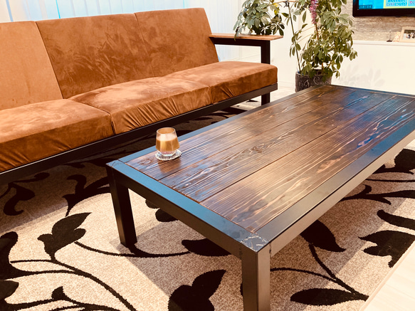 ※新作※ アイアン　ローテーブル 2枚目の画像