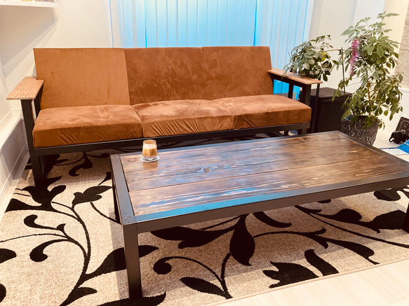 ※新作※ アイアン　ローテーブル 1枚目の画像