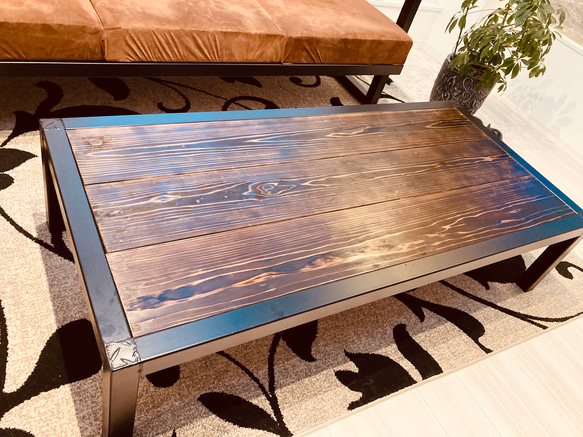 ※新作※ アイアン　ローテーブル 4枚目の画像