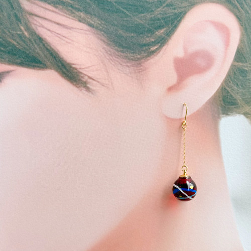 ピアス　ヨーヨー　３点おまとめ 1点(片耳)からOK♡ヨーヨー(水風船) ピアス イヤリング ワン