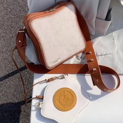 chiaca 食パン目玉焼きショルダーバッグ　レザー Amazon | [CLOGRATIA] 食パン トースト ショルダーバック 目玉焼き