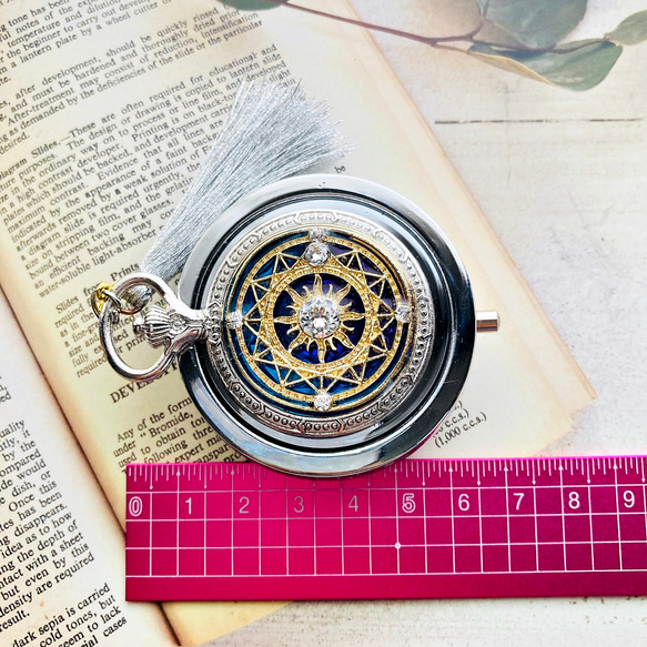 魔術師の小物入れー懐中時計型：三分割 9枚目の画像