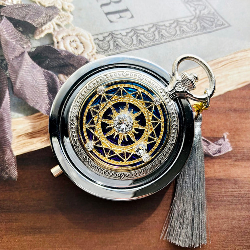 魔術師の小物入れー懐中時計型：三分割 その他ケース sorarium 通販