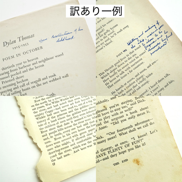 【訳あり50枚セット】ヴィンテージ洋書（アンティークペーパー） 4枚目の画像