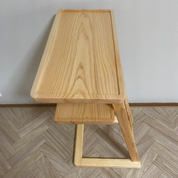 ソファー用木製サイドテーブル 7枚目の画像