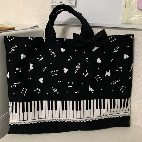 レッスンバッグ ピアノ ハンドメイド ピアノ レッスンバッグ レッスンバッグ オーダーもお受け致します