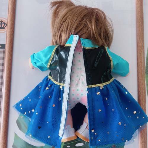 お風呂ぽぽちゃん用の服 柔らかい肌ぽぽちゃん着られる服