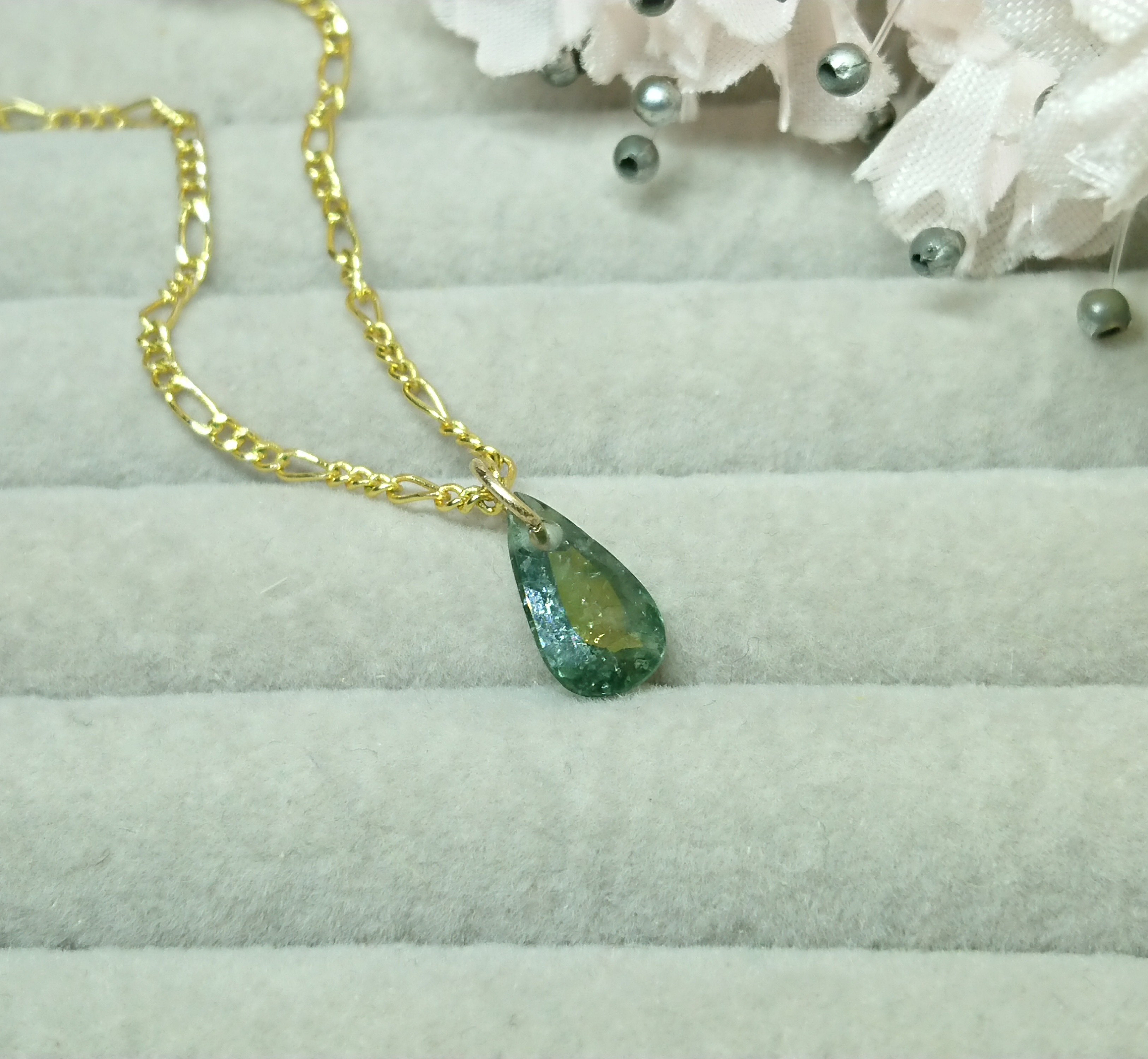 トルマリン 虹入りグリーントルマリン 2.16ct ペンダントトップ