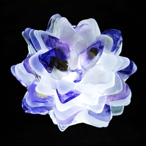 シーグラスアート　シーグラスのお花 Amazon.co.jp: シーグラスアート お花 : おもちゃ