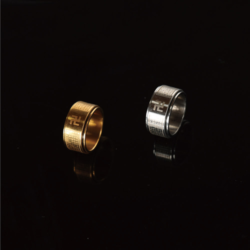 卍彫 般若心経 サージカルステンレス 幅10mm 回転 ぐるぐる スピナーリング 指輪 太め 鏡面 メンズ 【ゴールド】 指輪・リング qrozazakka 通販|Creema(クリーマ) 15717158 卍彫 般若心経 サージカルステンレス 幅10mm 回転 ぐるぐる スピナーリング 指輪 太め 鏡面 メンズ 【ゴールド】 指輪・リング qrozazakka 通販|Creema(クリーマ) 15717158